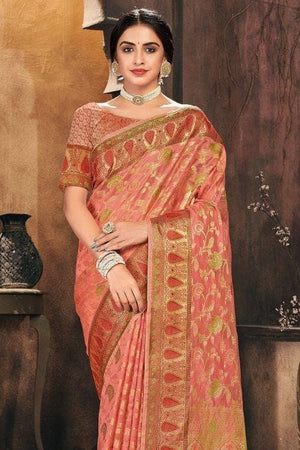 Patola Saree Blush Red Patola Saree saree online