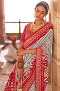 Red Patola Saree red patola saree