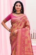 Pastel Maroon Kanjivaram Silk Saree Pastel Maroon Kanjivaram Silk Saree