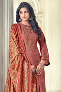 Chestnut Brown Salwar Suit salwar suit design