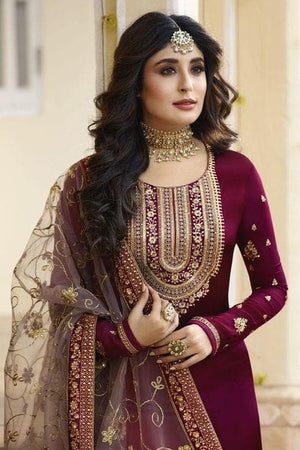 Cranberry Pink Salwar Suit