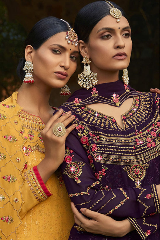 Dandelion Yellow Salwar Suit salwar suit design