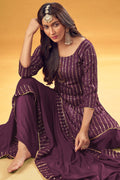 French Violet Salwar Suit salwar suit for women