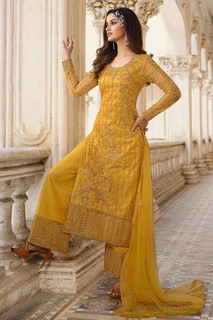 Marigold Yellow Salwar Suit