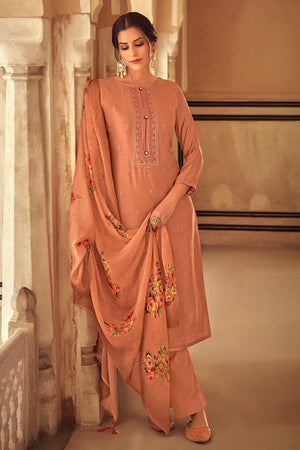 Peach Salwar Suit