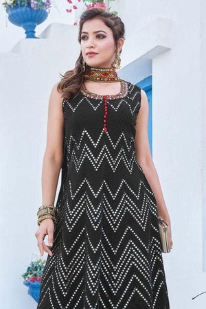 Slate Black Salwar Suit