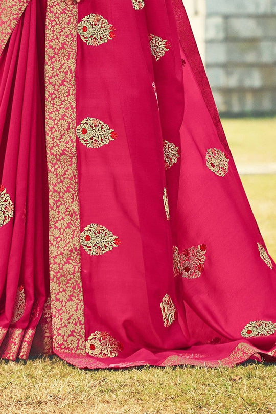 Ruby Red Satin Silk Saree Satin Silk Saree Ruby Red Satin Silk Saree saree online