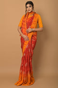 Crimson Red Silk Saree silk saree