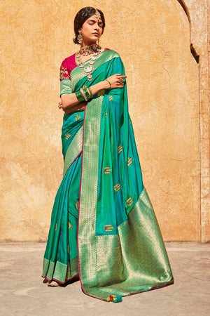 Green Silk Saree