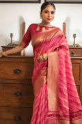 Brink Pink South Silk Saree South Silk Saree Brink Pink South Silk Saree saree online