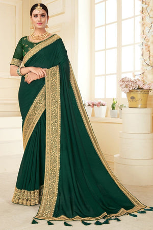 Castleton Green South Silk Saree