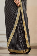 Midnight Black South Silk Saree south silk saree