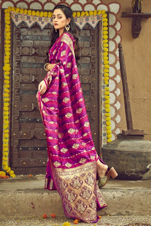 South Silk Saree Purple South Silk Saree saree online