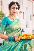 Mint Green Kanjivaram Saree Mint Green Kanjivaram Saree