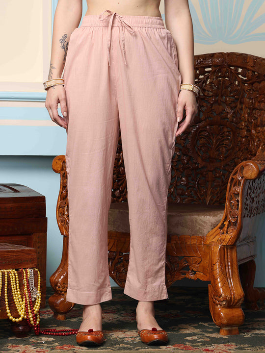 Floral Printed Regular Pure Cotton Kurta with Trousers & Dupatta