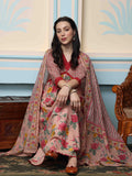 Floral Printed Regular Pure Cotton Kurta with Trousers & Dupatta