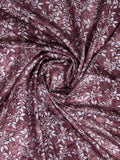 Purple Poly Silk Festival Saree With Blouse Piece
