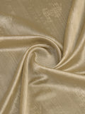 Gold Silk Blend Saree With Blouse Piece
