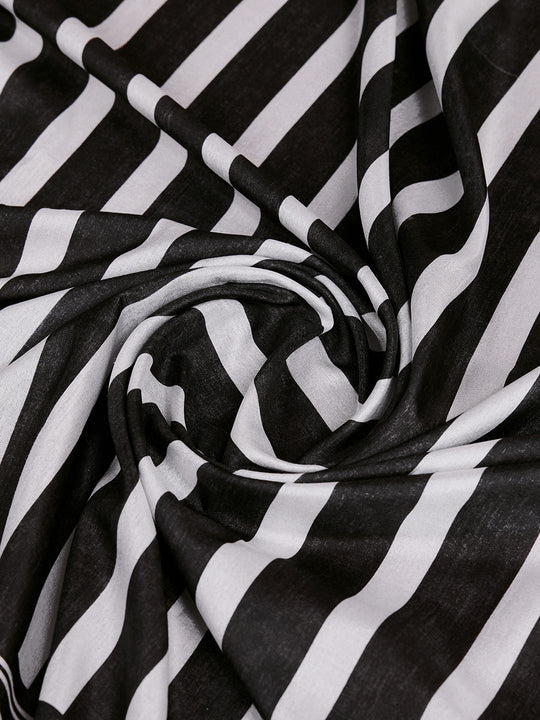 Grey Silk Blend Daily Wear Saree With Blouse Piece