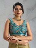 Pure Chiffon Digital Printed Woven Saree With Woven Border And Fancy Tassels