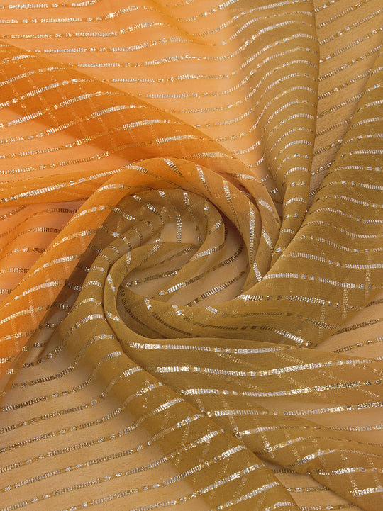 Mustard Weightless Saree With Blouse Piece