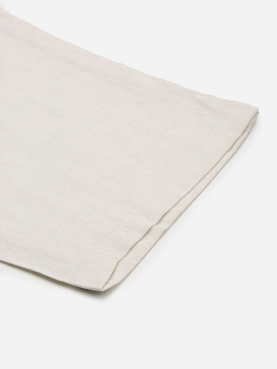 Round Neck Straight Kurta with Trousers & Dupatta