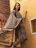Kalamkari Embellished Cotton Kurta with Afghani Pants & Flowy Mulmul Dupatta