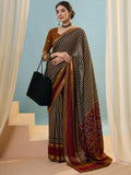 Mustard Pv Cotton Saree With Blouse Piece