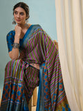 Raama Semi Modal Saree With Blouse Piece