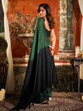 Green Cotton Saree With Blouse Piece