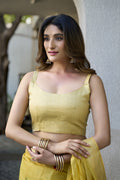 Yellow Paithani Saree With Blouse Piece
