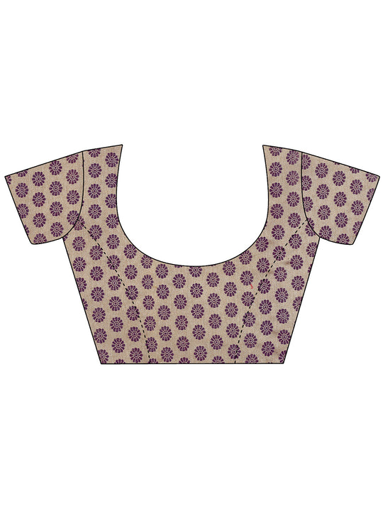 Magenta  Georgette Festive Wear Saree With Blouse Piecde