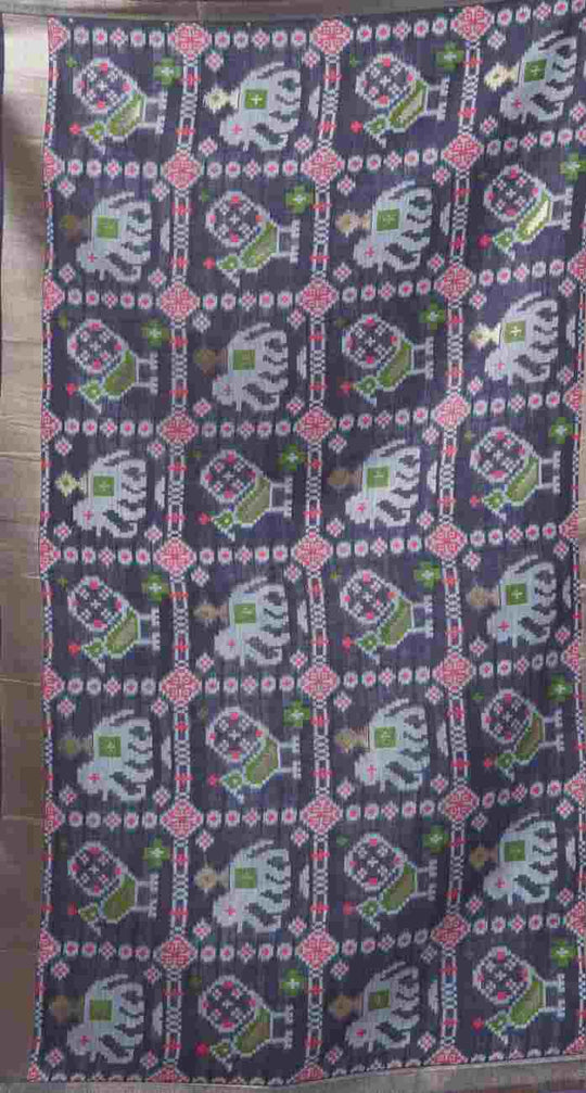 Lavender  Banarasi Saree With Blouse Piece
