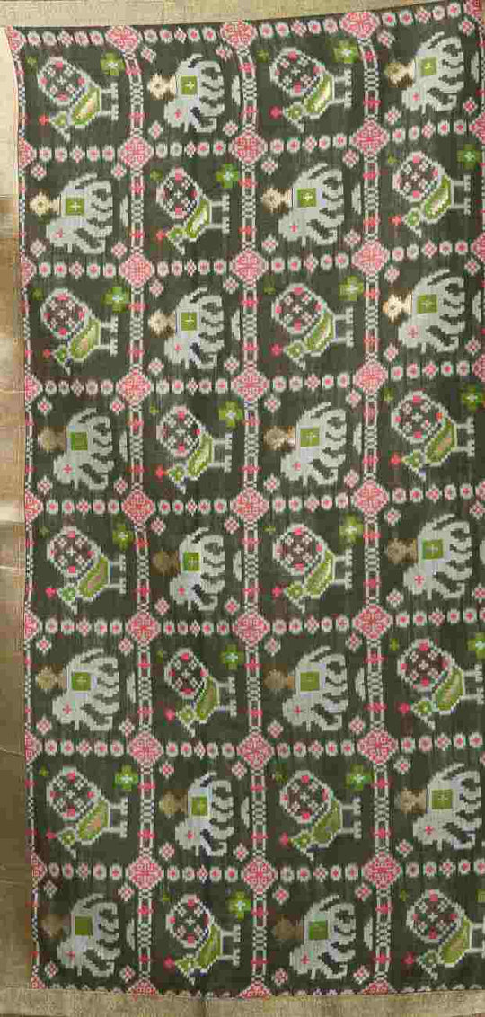 Light Green Banarasi Saree With Blouse Piece