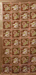 Peach Banarasi Saree With Blouse Piece