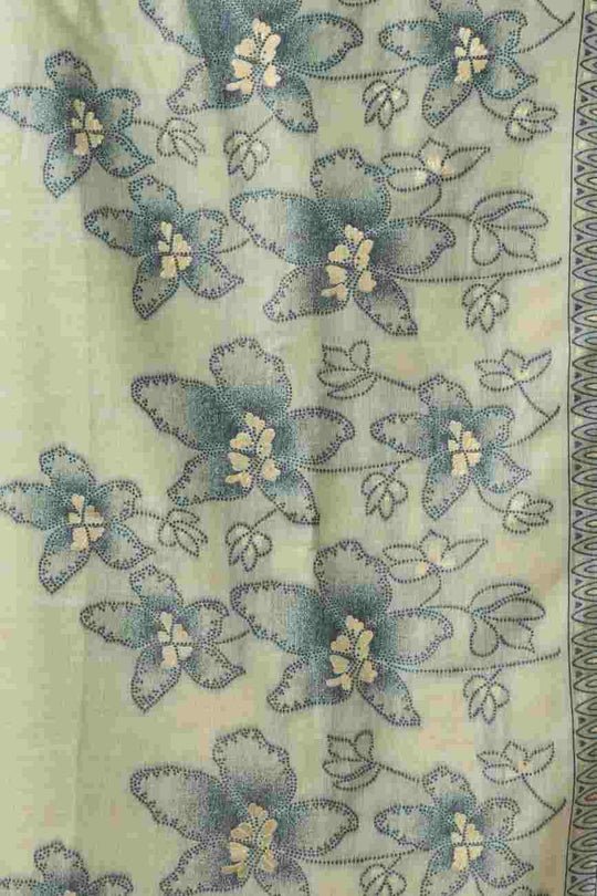Sea Green Banarasi Saree With Blouse Piece