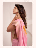 Soft Linen With Big Jacquard Pallu Handloom Saree