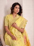 Soft Linen With Big Jacquard Pallu Handloom Saree