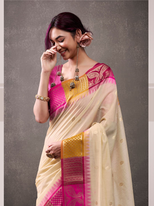 MODAL COTTON WITH RAINBOW WEAVING