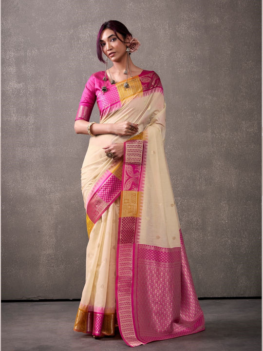 MODAL COTTON WITH RAINBOW WEAVING