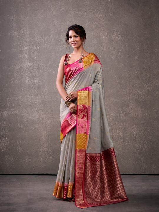 MODAL COTTON WITH RAINBOW WEAVING