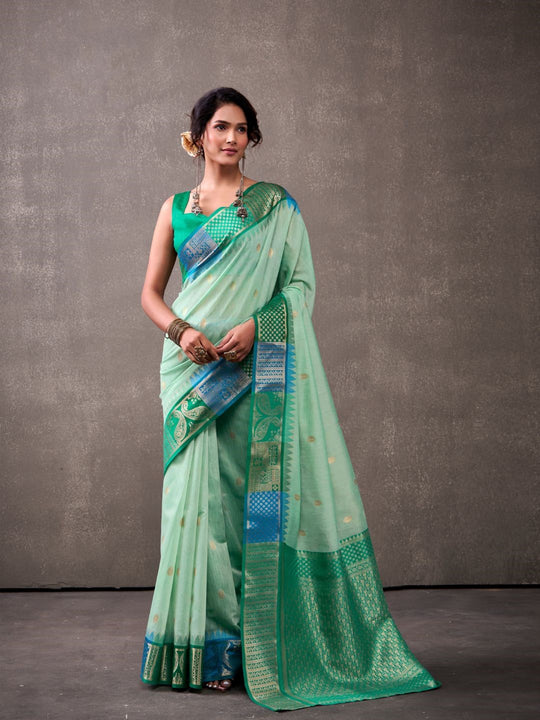 MODAL COTTON WITH RAINBOW WEAVING