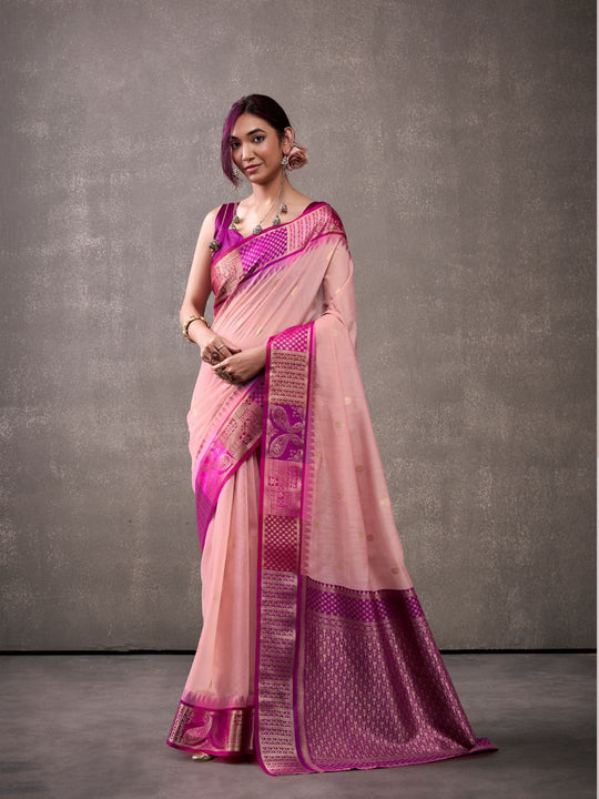 MODAL COTTON WITH RAINBOW WEAVING