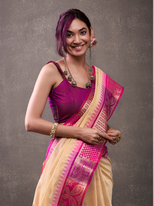 MODAL COTTON WITH RAINBOW WEAVING