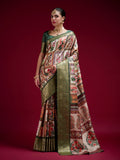 Dola Handloom Banarasi Silk Saree With Blouse Piece