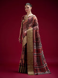 Dola Handloom Banarasi Silk Saree With Blouse Piece