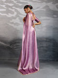 Burberry Chiffon Beads & Cutdana Applique Lace-Work