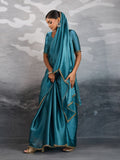 Burberry Chiffon Beads & Cutdana Applique Lace-Work