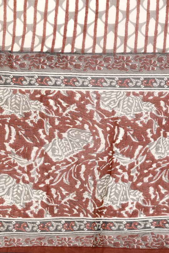 Women Rust Red Kurta Set