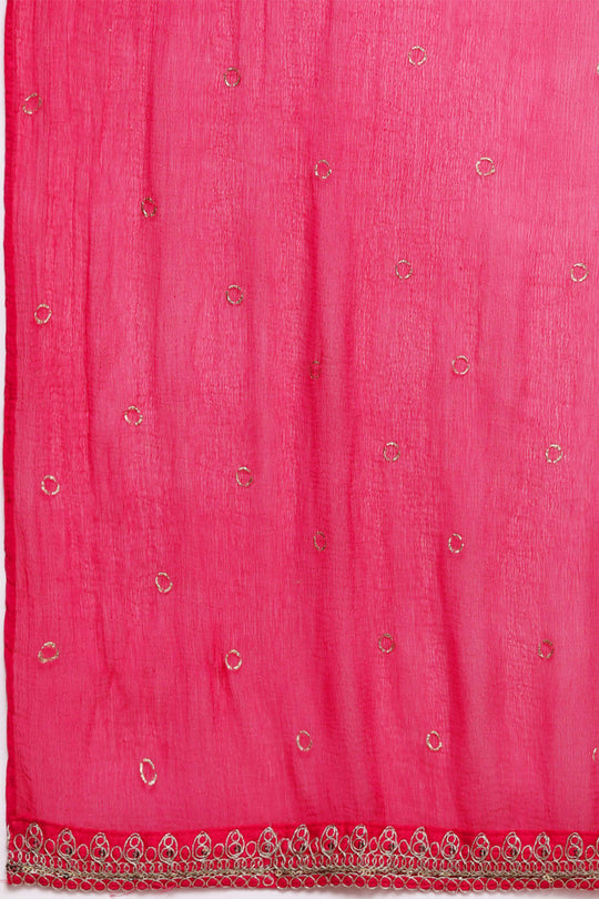 Women Pink Ethnic Kurta Set